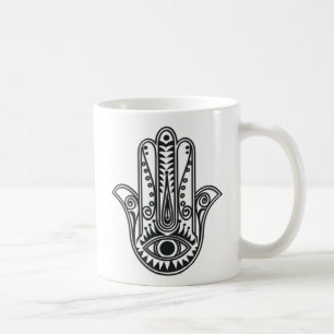 Caneca De Café Mão de Hamsa