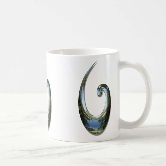 Caneca De Café Maori Fish Hook - Chrome (Direita)