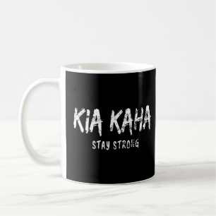 Caneca De Café Maori Phrase Fique Forte Kia Kaha
