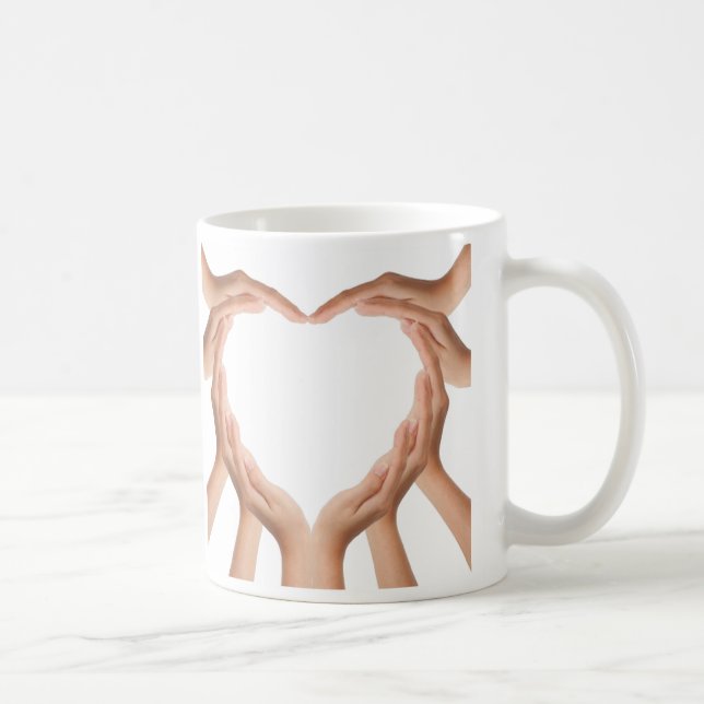 Caneca De Café Mãos de Amor (Direita)