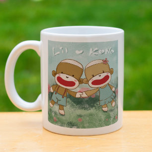 Caneca De Café Mãos de Férias Lil & Kona