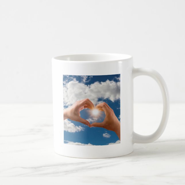 Caneca De Café Mãos do amor (Direita)