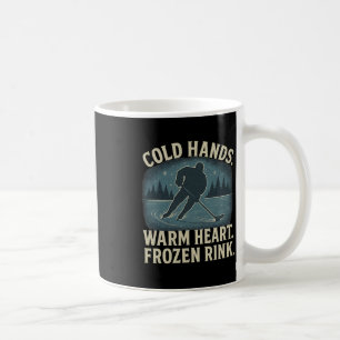 Caneca De Café Mãos Frias Coração Quente Rink Congelado – Vitória