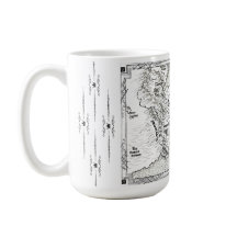 Map Mug da Península Magia