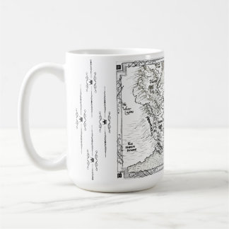 Caneca De Café Map Mug da Península Magia
