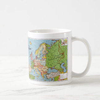 Caneca De Café Map_of_Europe, _1923b