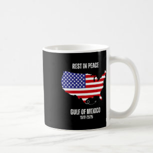 Caneca De Café Mapa da América Golfo do México Presidente Golfo d