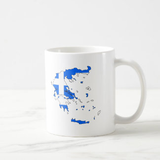Caneca De Café Mapa da bandeira da piscina