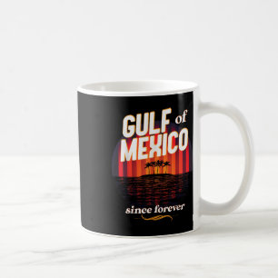 Caneca De Café Mapa De Bandeiras Do Golfo Do México, Funny Améric