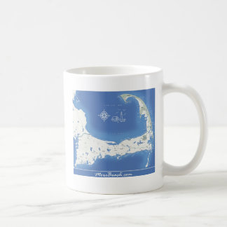 Caneca De Café Mapa de Cape Cod