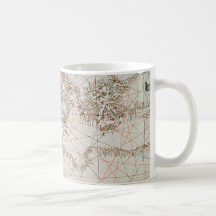 Caneca De Café Mapa de Europa & costas do Norte de África