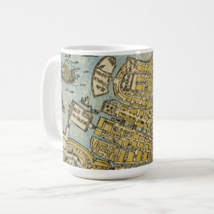 Caneca De Café Mapa de Nagasaki