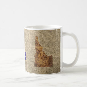 Caneca De Café Mapa de Spud Idaho