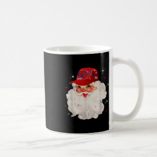 Caneca De Café Mapa eleitoral de Trump Papais noeis de Natal Feli