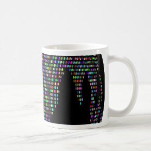 Caneca De Café mapa mundial do planeta Terra