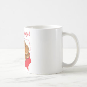 Caneca De Café Mapa Polonês do Paczki Smacznego