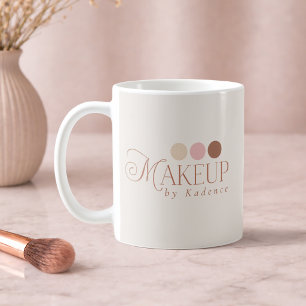 Caneca De Café Maquiador Artístico com Marca Personalizada