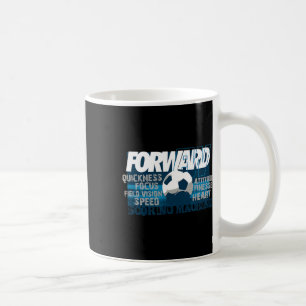 Caneca De Café Máquina de Marcação de Avançado de Futebol