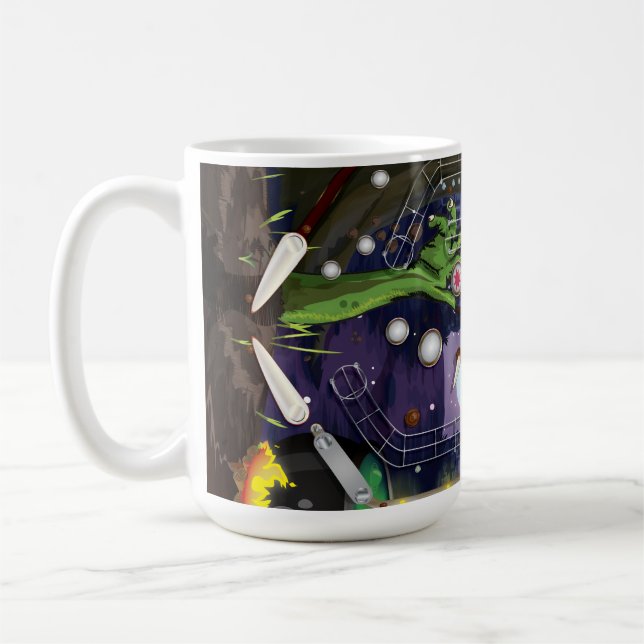 Caneca De Café Máquina de Pinball (Esquerda)