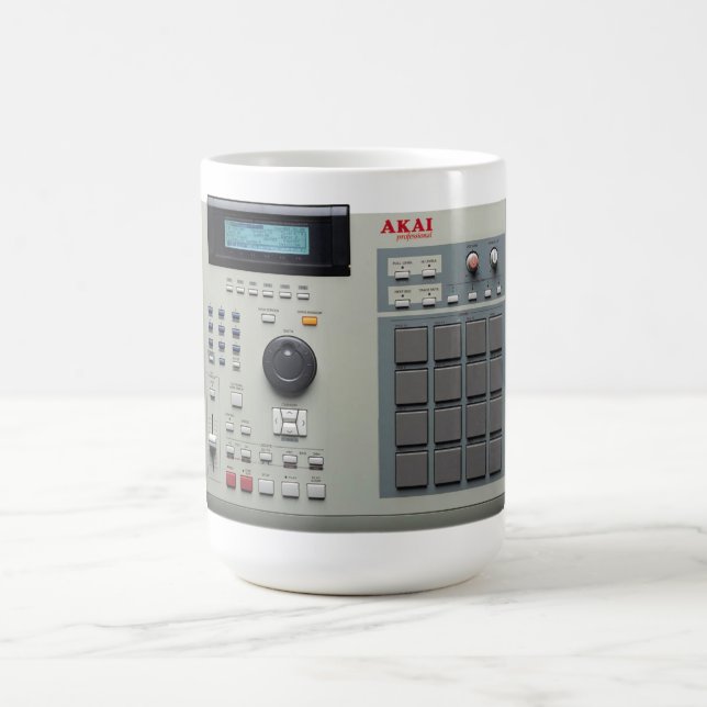 Caneca De Café Máquina de ritmos 2000 de Akai MPC (Centro)