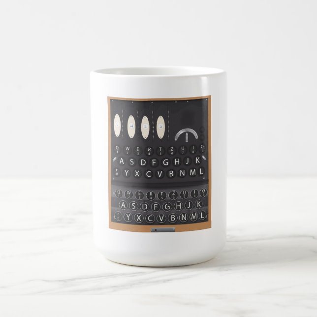 Caneca De Café Máquina Enigma (Centro)