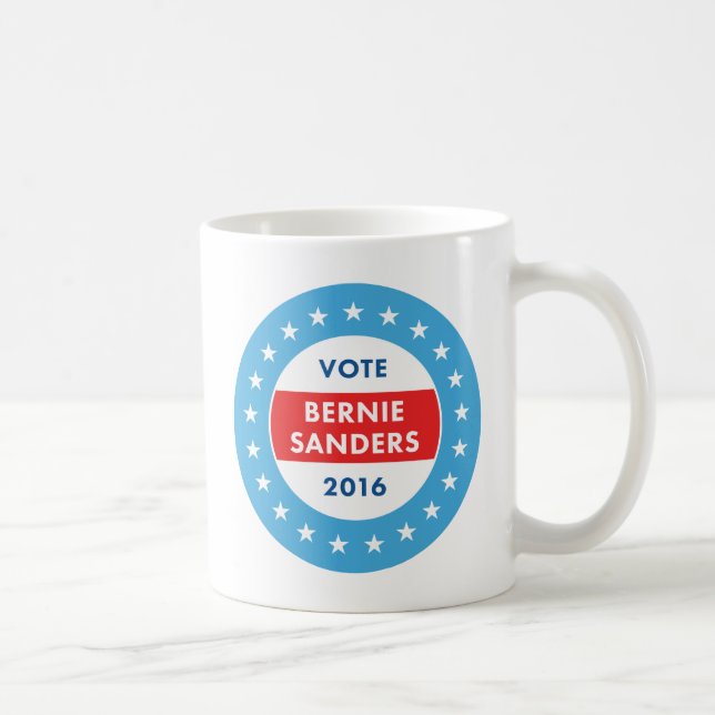 Caneca De Café Máquinas de lixar 2016 de Bernie (Direita)