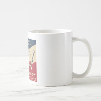 Caneca De Café Máquinas de lixar de Bernie para o presidente