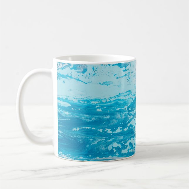 Caneca De Café Mar azul (Esquerda)