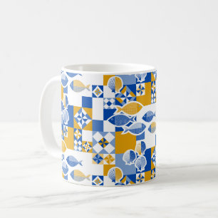 Caneca De Café Mar e azulejos