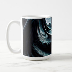 Caneca De Café Mar Negro Chaótico Varrido Pelos Ventos De Tempest