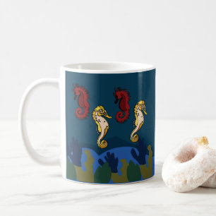 Caneca De Café Mar Submarino Ocean Beach