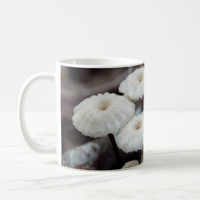 Caneca De Café Marasmius rotula Mushroom Mug (Esquerda)