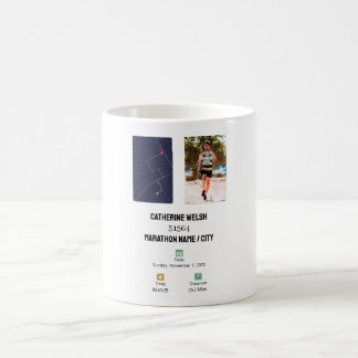 Caneca De Café Marathon Marathoner Finisher Running Runner
