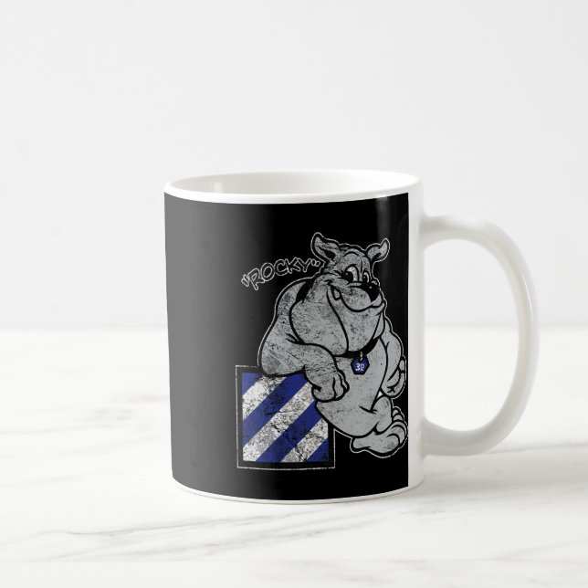 Caneca De Café Marauder 3ª Divisão de Infantaria Rocky O Buldogue (Direita)