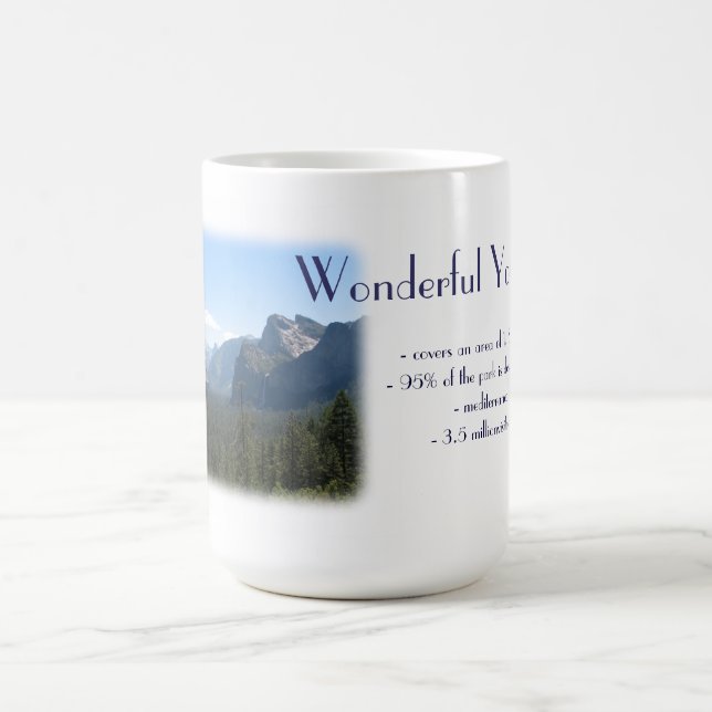 Caneca De Café Maravilhoso Yosemite Mug! (Centro)