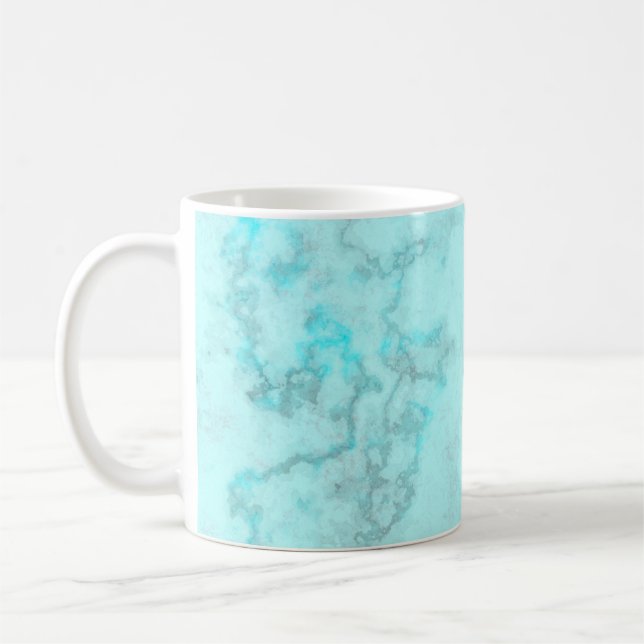Caneca De Café Marble Azul (Esquerda)