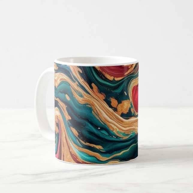 Caneca De Café Marble Classic Mug (Frente Esquerda)