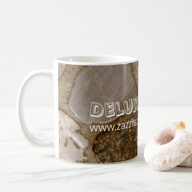 Caneca De Café Marble Stones (Com Donut)