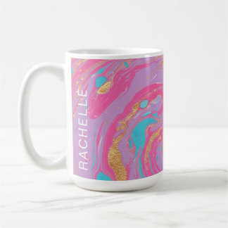 Caneca De Café Marbled Swirl