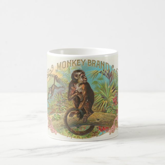 Caneca De Café Marca macaco (Centro)