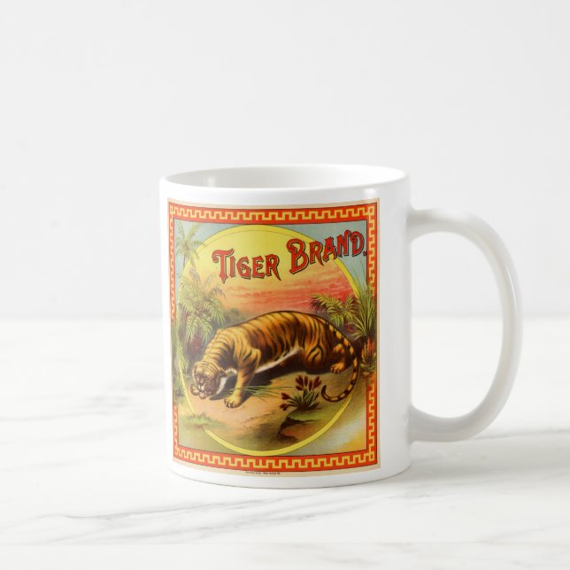 Caneca De Café Marca Tigre 1900 (Direita)