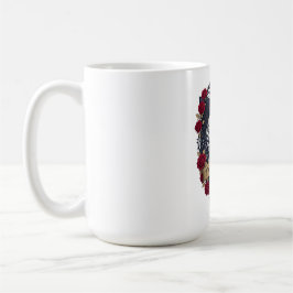 Caneca De Café March 8 Fierce Woman Thorned Tiara, Gift for Wife