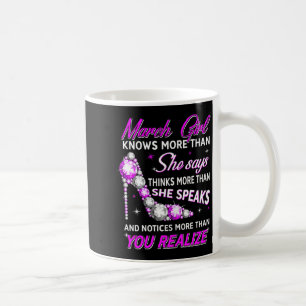 Caneca De Café Marcha das Mulheres Garota Citações Divertidas de