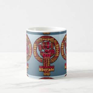 Caneca De Café marcha internacional das mulheres 2017