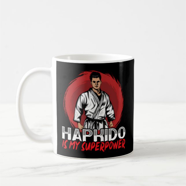 Caneca De Café Marcial de Autodefesa Marcial Coreana Hapkido (Esquerda)