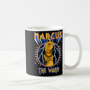 Caneca De Café Marcus engraçado O verme Heavy Rock Rockworm Humor