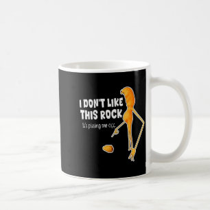 Caneca De Café Marcus engraçado O verme Meme Não gosto desta roch