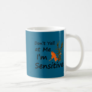 Caneca De Café Marcus o verme não grite comigo eu sou sensível me