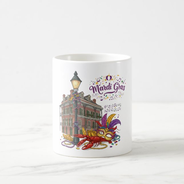 Caneca De Café Mardi Gras (Centro)