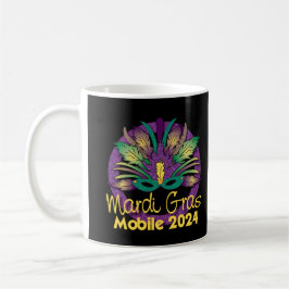 Caneca De Café Mardi Gras 2024 Mug - Mobile, AL